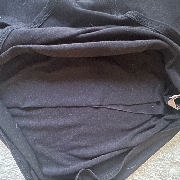 Gaze Black Sleeveless Women’s Bodysuit - Picture 4 of 4